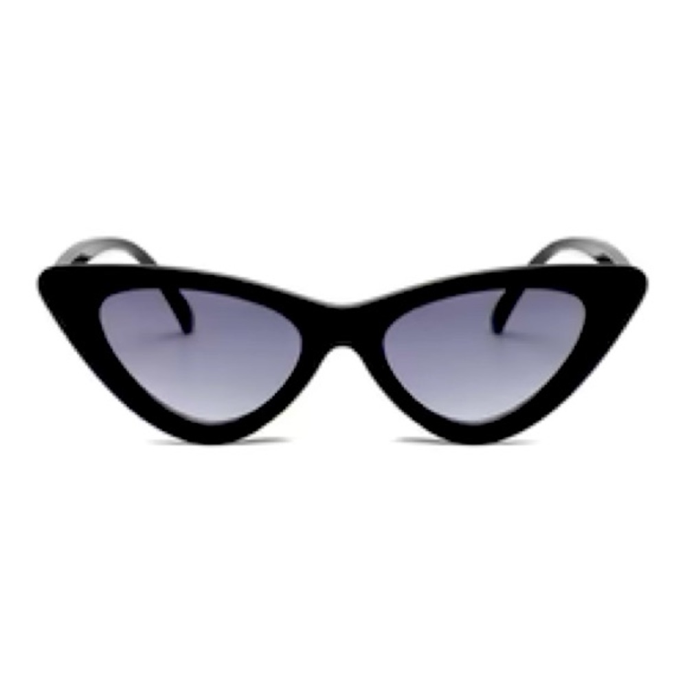 Woman’s Black Cat Eye Party Glam Sunglasses